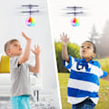 Miniatyrbild 2 av 4: Flygande helikopterboll, barnleksak Minifjärrkontroll Flygplan med LED-ljus RC Drone Julfödelsedagspresentidé Pojke Tjej 4 5 6 7 8 9 10 11 12