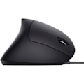 Miniatyrbild 3 av 3: Vertikal mus, Ergonomisk mus med USB -kabel 1000 1600 dpi, Optisk sensor för PC, Dator, Laptop, Desktop, Mac Black