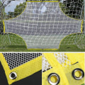 Miniatyrbillede 2 af 5: Fodboldtræning Hexagonal Net Fodbold Nøjagtighed Træner Net Bærbar Elastik Fodbold Mål Net Fodbold Mål Træning