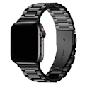 Miniatyrbillede 1 af 5: Kompatible Apple Watch Remme 38/40/41mm Sort