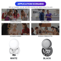 Miniatyrbillede 3 af 3: TWS Bluetooth Headset Oversætter Oversættelse Headset Binaural Synkroniseret Oversættelse Multi-language