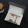 Miniatyrbild 2 av 5: ##/2-delat urset med mesh-band##/