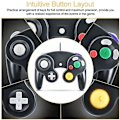 Pikkukuva 4 / 5: Gamecube-ohjain, 2 pakkausta Klassisia Ohjaimia Värinätoiminnolla
