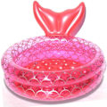 Miniatyrbilde 2 av 5: (90cm (700g)) Oppblåsbart hagebasseng for barn, havfruebasseng