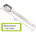 Miniatyrbilde 1 av 5: 1 Teskje (1 Tsp | 5 ml | 5 cc | 1/3 Spiseskje) Enkelt Måleutstyr