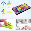 Miniatyrbild 5 av 5: Pop Fidget Leksak Its - Bubble Big Puzzle Pop Push It&Popper Bubble Sensoriska Fidget Leksaker/Stresslindring