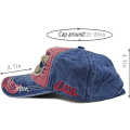Miniatyrbillede 3 af 5: Sharks Baseball Cap Klassisk Justerbar Snapback Dad Hat Vintage