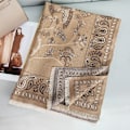 Miniatyrbillede 5 af 5: ##/Falsk cashmere varm dobbeltsidet trykt frynset sjal 180*70cm##/