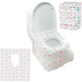 Miniatyrbillede 2 af 5: 20 stk. engangs-toiletsæder, toiletpapir toiletsæde der