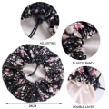 Miniatyrbilde 5 av 5: Flattrykt blomsterpulver-Dusjhette for kvinner og jenter, re