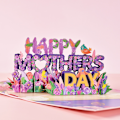 Miniatyrbillede 5 af 5: Blomsterbrev pop-up kort | Mors dag kort, takkekort, t