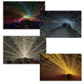 Miniatyrbilde 4 av 5: Strømdrevne fe-lys, 328 fot/100 meter 800 LED-lysstreng Vanntette
