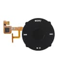 Hodetelefon Audio Jack Clickwheel Velg Knapp Flex Kabel for iPod Video 5. / 5.5 Gen Svart