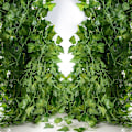 Miniatyrbillede 2 af 5: ##/12 stk*2m Kunstig Ivy-plante Udendørs Falsk Ivy Kunstigt Løv##/
