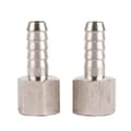 2 st 3/8in BSPP Honkontakt Barb Joint Pneumatisk Snabbkopplingskontakt (3/8in?10mm)
