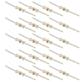 Miniatyrbillede 3 af 3: 200 stk. Kædelampe Beslag Pins Krystal Prisma Pins Kædelampe Krystal Prismer Clips