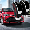 Miniatyrbild 4 av 5: Röd Universal Bil Tuning Tillbehör 5-växlad Växelspak K
