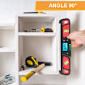 Miniatyrbillede 2 af 5: ##/Digitalt Inclinometer - Rød Digitalt Niveau Vinkelmåler##/