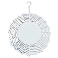 Pikkukuva 1 / 5: Sublimaatiotuulikello DIY Lämmönsiirto Alumiini 3D Tuulikello Sisä- ja ulkokäyttöön Puutarhaan Kuistille Metallinen Ripustuskoriste Flower