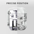 Miniatyrbillede 1 af 5: Beskyttelsesetui Kompatibel med AirPods 1&2, [Hård PC] [2