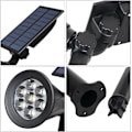 Miniatyrbild 1 av 5: [2-pack] Solcells LED-belysning, 7 LED Solcellslampa, Vattentät