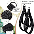Miniatyrbillede 5 af 5: Dobbelt Loop Pilates Remme Til Reformer Og Andet Fitnessudstyr