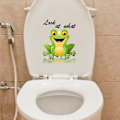 Pikkukuva 5 / 5: Sammakko Tarrat, Hauska Seinätarra WC:lle, Kylpyhuoneelle, Keittiölle, PVC