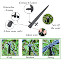 Miniatyrbillede 1 af 5: 100 stk. Mikro Dryp Vandingssystem Sprinkler, 360 Grader 8 Hul Vand