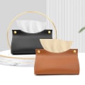 Pikkukuva 3 / 3: /#/Paper towel box tissue box container for home leather/#/