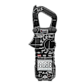 Miniatyrbild 5 av 5: Digital St209 Clamp Multimeter 6000 Räknar Auto Range True Rms Dc/ac Ström Clamp Meter