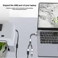 Miniatyrbillede 3 af 5: Usb C til Usb Otg Adapterkabel Type C Han til Usb2.0 Hun Udvidelseshub Dockingstation Til U Dis