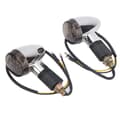 2 stk. Motorcykel Blinklys Indikatorer Ultra Lys Lampe Universal til 12V 10mm/0.4in Gevind