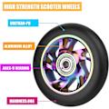 Miniatyrbillede 1 af 5: 100mm Pro Stunt Scooter Hjul med ABEC 9 lejer passer til 100/110