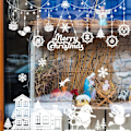 Miniatyrbild 4 av 4: /#/DIY bärbar fönsterdekal jultema tomtefönsterdekal/#/