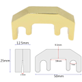 Miniatyrbild 5 av 6: ##/Violin Dämpar Alloy Mute Övningsverktyg för 1/2 3/4 4/4 Violin##/