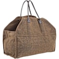 Miniatyrbillede 1 af 5: ##/Bærbar Canvas Indkøbspose Brændeopbevaring Organizer Pejs Adgang##/