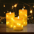 Miniatyrbillede 2 af 5: LED-lys med 360 graders synsvinkel, stjernelys, 3 pak