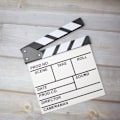 Miniatyrbilde 4 av 5: Hvit kinoklapp Hollywood Film scene klappbrett Dekor