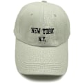 Miniatyrbillede 2 af 5: New York Bomuld Baseball Cap Unisex Justerbar Vasket Distressed