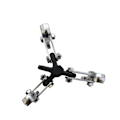 Miniatyrbilde 4 av 5: Universal tannhjulstrekker 3-armet 140 x 145mm 2-i-1 Intern og Ekstern