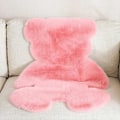 Miniatyrbilde 4 av 5: ##/Rosa teppe, myk, bjørnform, stue##/