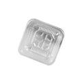 Miniatyrbillede 1 af 5: 100 stk. Pakkeæske Bærbar Sikker Firkantet Form Plast Månekageæsker til Månekager E