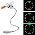 Miniatyrbillede 4 af 6: ##/Mini Fleksibel USB-Blæser 1 stk. Opladningsblæser med LED til PC Laptop Oplader##/