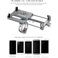 Miniatyrbilde 5 av 5: Universal Justerbar Sykkeltelefonholder Montering GPS Brakett Vugge