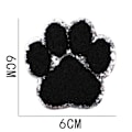 Miniatyrbild 2 av 4: ##/32 stycken strykjärnspåsar med broderade hundtassar##/