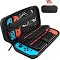 Miniatyrbilde 2 av 5: Etui for Nintendo Switch og Switch OLED Lommeveske Deksel med 2