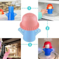 Miniatyrbillede 1 af 5: 4 stk. Rengør Mikrobølgeovne UDEN DETERGENT