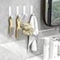 Miniatyrbild 2 av 6: ##/Vita självhäftande krokar 4-pack##/