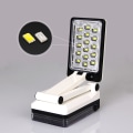 Miniatyrbillede 1 af 2: Foldbar LED Bordlampe, Hvid Bordlampe Genopladelig Natlampe
