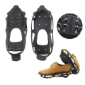 Miniatyrbillede 1 af 5: 24 Tands Klamper Anti-Slip Sne-Sko Dæksel TPE Materiale Fiskeri